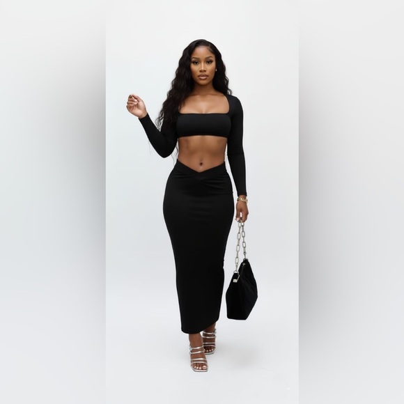 Sexy Skirt Womenswear Lady Comfort Basic Spandex Long Sleeve Comfortable - Picture 8 of 9